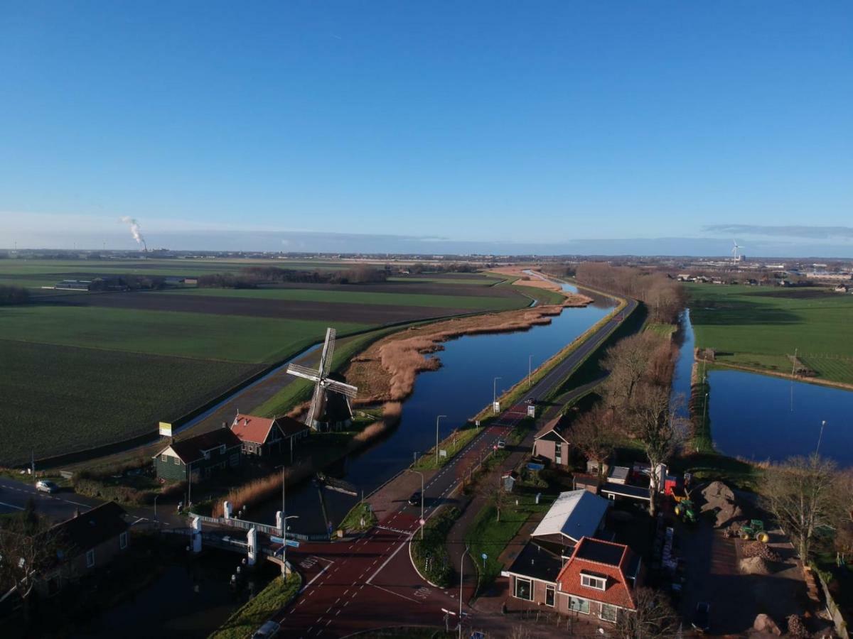 Gastenverblijf Bij De Molen Tussen Alkmaar En Hoorn Oterleek 외부 사진