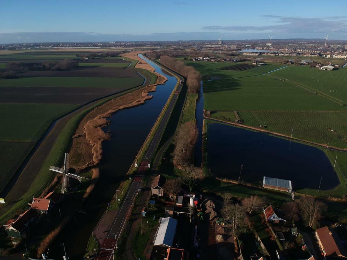 Gastenverblijf Bij De Molen Tussen Alkmaar En Hoorn Oterleek 외부 사진
